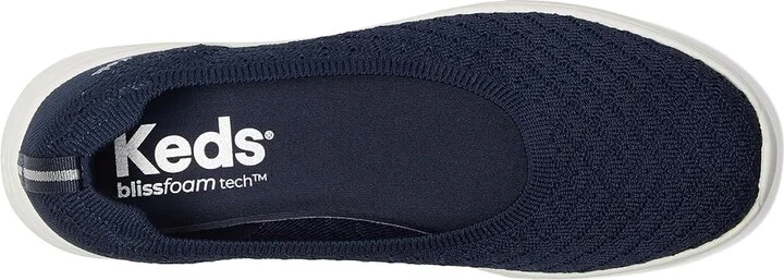 Keds BlissWalk Skimmer Women's Shoes Navy Starburst Knit : 5.5 B - Medium, Rubber - Image 2