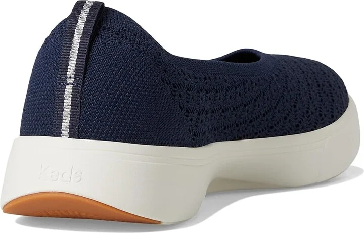 Keds BlissWalk Skimmer Women's Shoes Navy Starburst Knit : 5.5 B - Medium, Rubber - Image 4