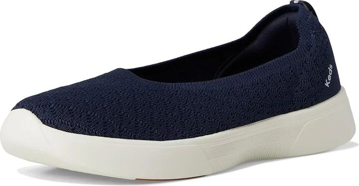 Keds BlissWalk Skimmer Women's Shoes Navy Starburst Knit : 5.5 B - Medium, Rubber - Image 5