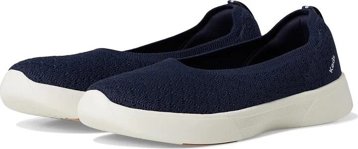 Keds BlissWalk Skimmer Women's Shoes Navy Starburst Knit : 5.5 B - Medium, Rubber