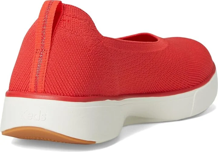 Keds BlissWalk Skimmer Women's Shoes Red Knit : 8 B - Medium, Rubber - Image 4