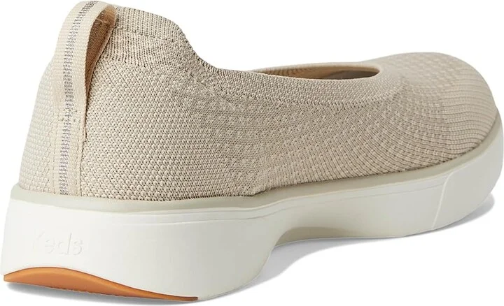 Keds BlissWalk Skimmer Women's Shoes Taupe Knit : 7 B - Medium, Rubber - Image 4