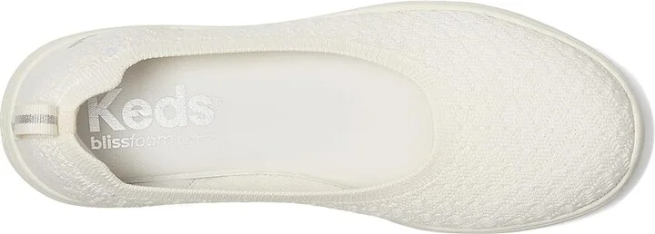 Keds BlissWalk Skimmer Women's Shoes White Starburst Knit : 6.5 B - Medium, Rubber - Image 2