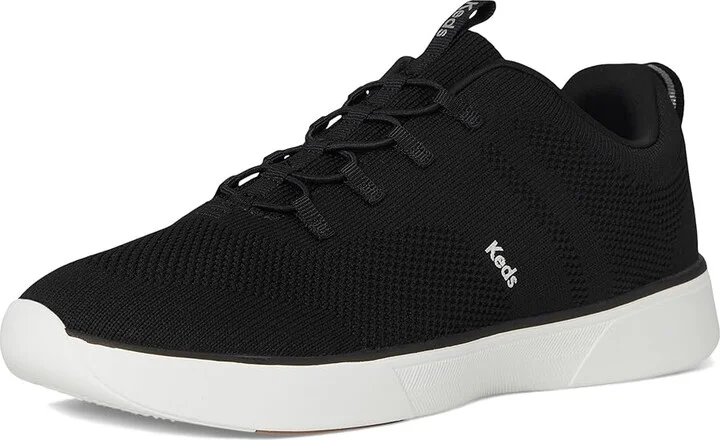 Keds BlissWalk Slip-On Women's Shoes Black/White Knit : 7.5 B - Medium, Synthetic - Image 5