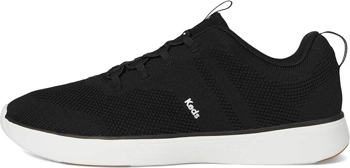 Keds BlissWalk Slip-On Women's Shoes Black/White Knit : 7.5 B - Medium, Synthetic - Image 6