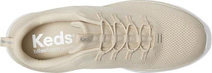 Keds BlissWalk Slip-On Women's Shoes Oatmeal Knit : 9.5 B - Medium, Synthetic - Image 2