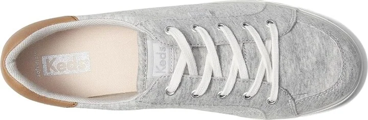 Keds Center III Lace Up Women's Shoes Grey Jersey : 7 B - Medium, Synthetic/Textile - Image 2