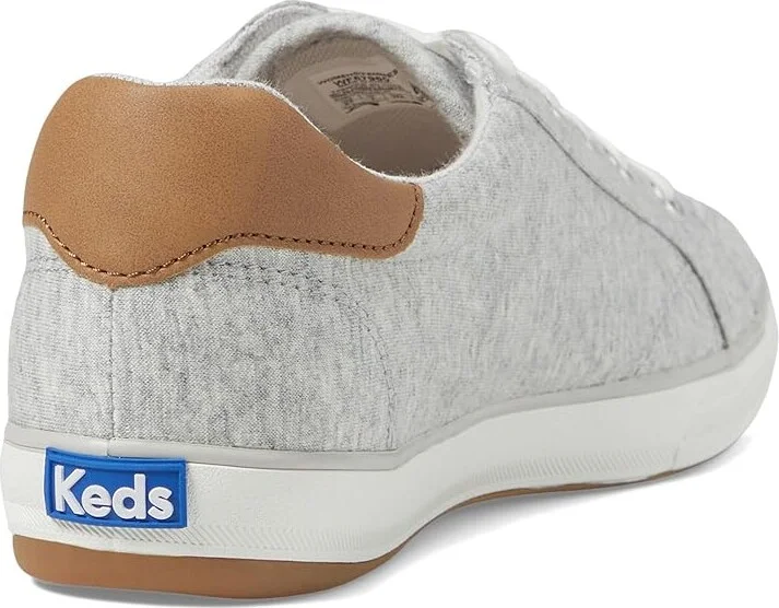 Keds Center III Lace Up Women's Shoes Grey Jersey : 7 B - Medium, Synthetic/Textile - Image 4