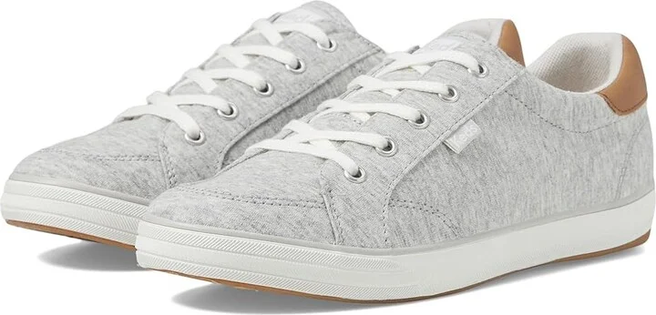 Keds Center III Lace Up Women's Shoes Grey Jersey : 7 B - Medium, Synthetic/Textile