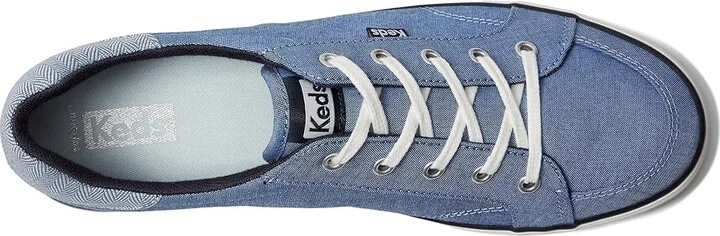 Keds Center III Lace Up Women's Shoes Navy Textile : 6 B - Medium, Synthetic/Textile - Image 2