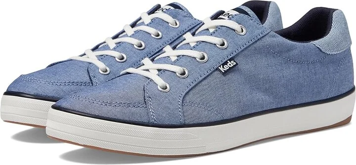 Keds Center III Lace Up Women's Shoes Navy Textile : 6 B - Medium, Synthetic/Textile