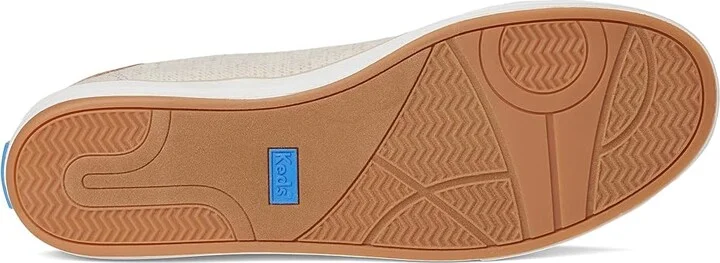 Keds Center III Lace Up Women's Shoes Oatmeal Fall Tweed : 6.5 B - Medium, Canvas/Cotton - Image 3