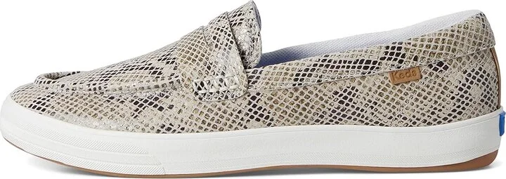 Keds Center III Loafers Women's Flat Shoes Grey Snake Leather : 6 B - Medium - Image 6