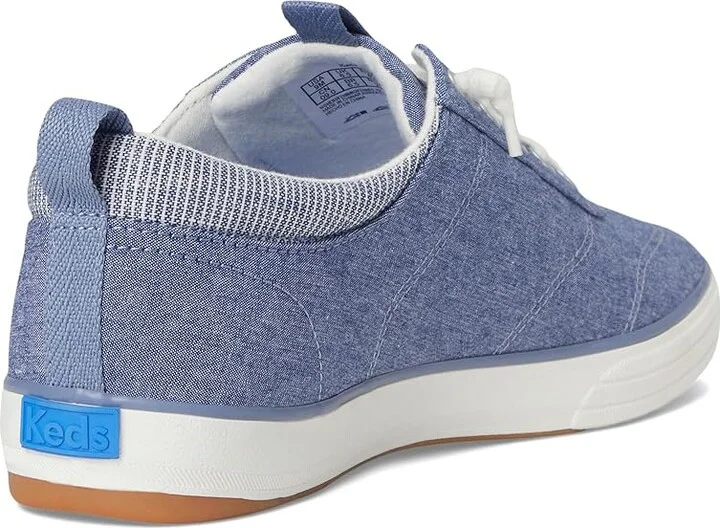 Keds Center III Slip-On Women's Shoes Blue Chambray : 7 B - Medium - Image 4