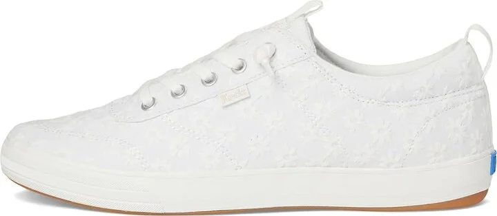 Keds Center III Slip-On Women's Shoes Snow White Starburst Eyelet : 10 B - Medium - Image 6