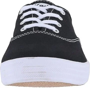 Keds Champion Canvas Lace-Up Women's Lace up casual Shoes Black Canvas : 5 B - Medium - Image 6