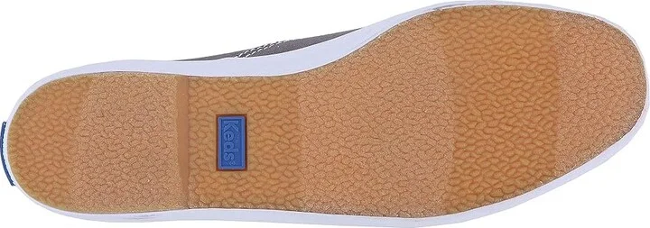 Keds Champion Canvas Lace-Up Women's Lace up casual Shoes Graphite : 4 B - Medium - Image 4