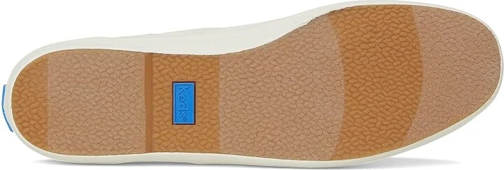 Keds Champion Canvas Lace Up Women's Shoes Cream/Red Rose Embroidery : 10 B - Medium - Image 3