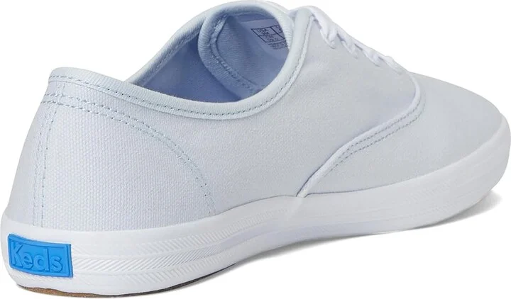 Keds Champion Canvas Lace Up Women's Shoes Light Blue Canvas : 7 B - Medium - Image 4