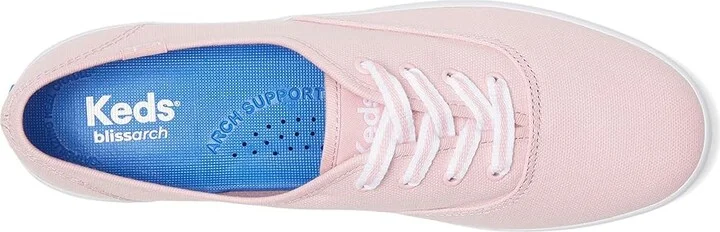 Keds Champion Canvas Lace Up Women's Shoes Mauve Canvas : 6.5 B - Medium - Image 2