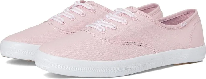 Keds Champion Canvas Lace Up Women's Shoes Mauve Canvas : 6.5 B - Medium