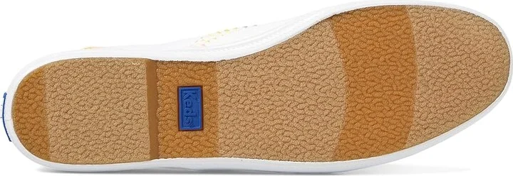 Keds Champion Canvas Lace Up Women's Shoes White Whipstitch : 5 B - Medium - Image 3