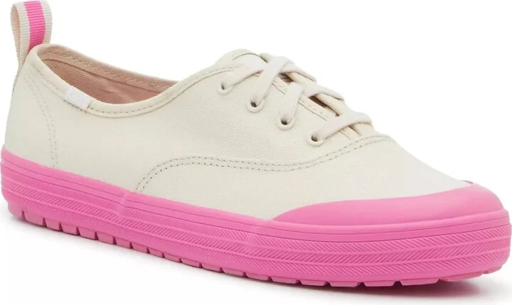 Oatmeal/Pink