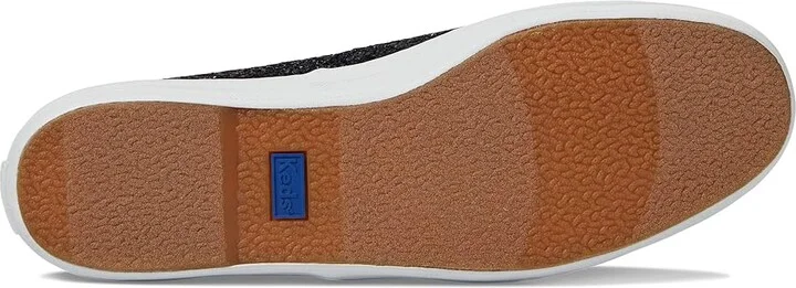 Keds Champion Glitter Lace Up Women's Shoes Black : 5 B - Medium, Textile - Image 3