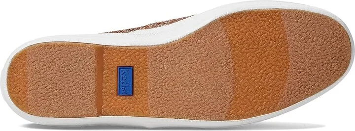 Keds Champion Glitter Lace Up Women's Shoes Rose Gold : 5 B - Medium, Textile - Image 3