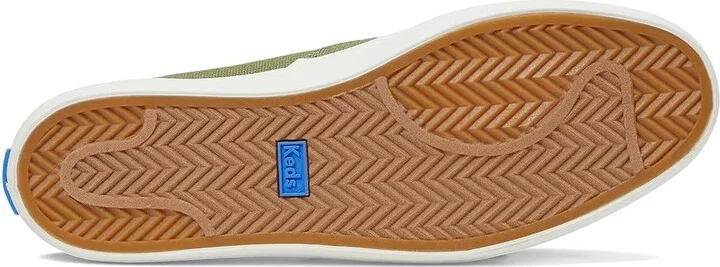 Keds Champion Gn Women's Shoes Olive Canvas : Men's 10 - Women's 12 Medium - Image 3