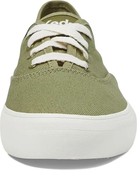Keds Champion Gn Women's Shoes Olive Canvas : Men's 10 - Women's 12 Medium - Image 5