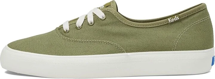 Keds Champion Gn Women's Shoes Olive Canvas : Men's 10 - Women's 12 Medium - Image 6