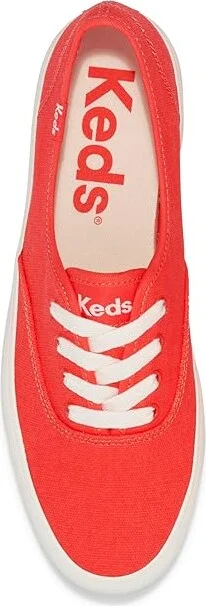 Keds Champion Gn Women's Shoes Red Canvas : Men's 5.5 - Women's 7.5 Medium - Image 2