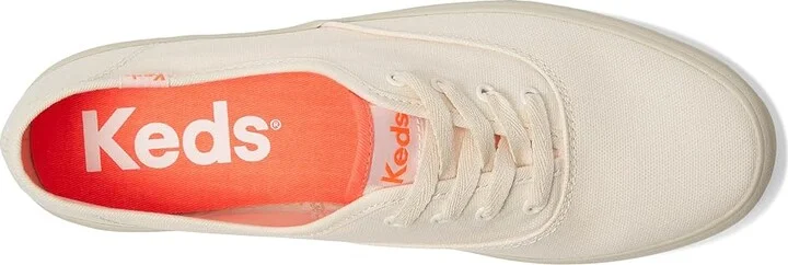 Keds Champion GN Women's Shoes Sea Salt / Coral Canvas : 6.5 B - Medium - Image 2