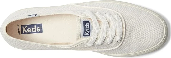 Keds Champion Gn Women's Shoes White Canvas : Men's 3.5 - Women's 5.5 Wide, Canvas/Rubber - Image 2