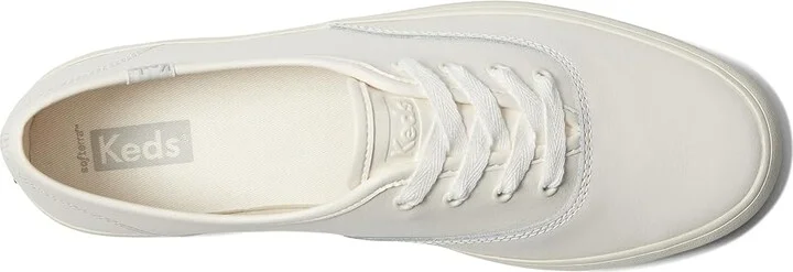 Keds Champion Gn Women's Shoes White Leather : Men's 8.5 - Women's 10.5 Medium, Canvas/Rubber - Image 2