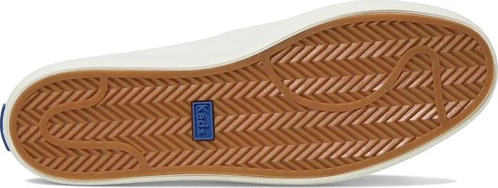 Keds Champion Gn Women's Shoes White Leather : Men's 8.5 - Women's 10.5 Medium, Canvas/Rubber - Image 3