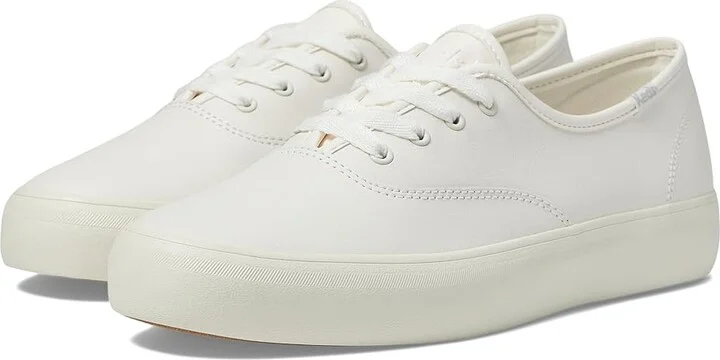 Keds Champion Gn Women's Shoes White Leather : Men's 8.5 - Women's 10.5 Medium, Canvas/Rubber