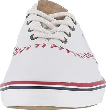 Keds Champion Leather Pennant Women's Lace up casual Shoes White Leather : 5 B - Medium - Image 6