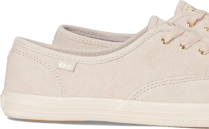 Keds Champion Luxe Lace-Up Women's Shoes Blush Luxe Suede : 11 B - Medium - Image 7