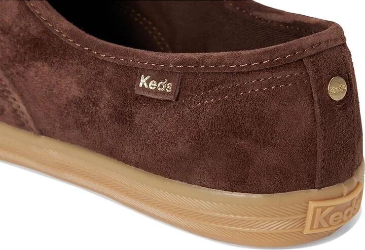 Keds Champion Luxe Lace-Up Women's Shoes Chocolate Luxe Suede : 8.5 B - Medium - Image 7