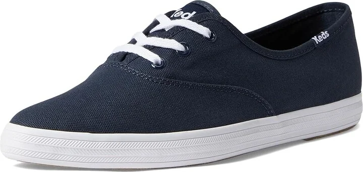 Keds Champion Point Low Women's Shoes Navy Canvas : 10 B - Medium - Image 5