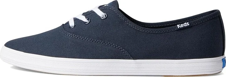Keds Champion Point Low Women's Shoes Navy Canvas : 10 B - Medium - Image 6