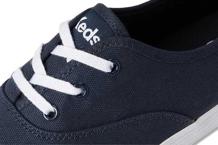 Keds Champion Point Low Women's Shoes Navy Canvas : 10 B - Medium - Image 7