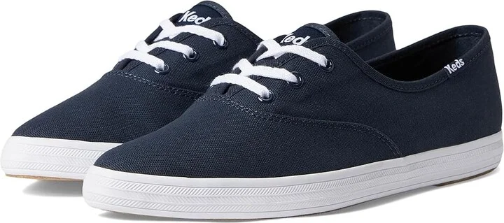 Keds Champion Point Low Women's Shoes Navy Canvas : 10 B - Medium