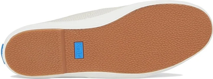 Keds Champion Round Toe Slip-On Women's Shoes Cream Dalmata Leather : 6.5 B - Medium, Synthetic - Image 3