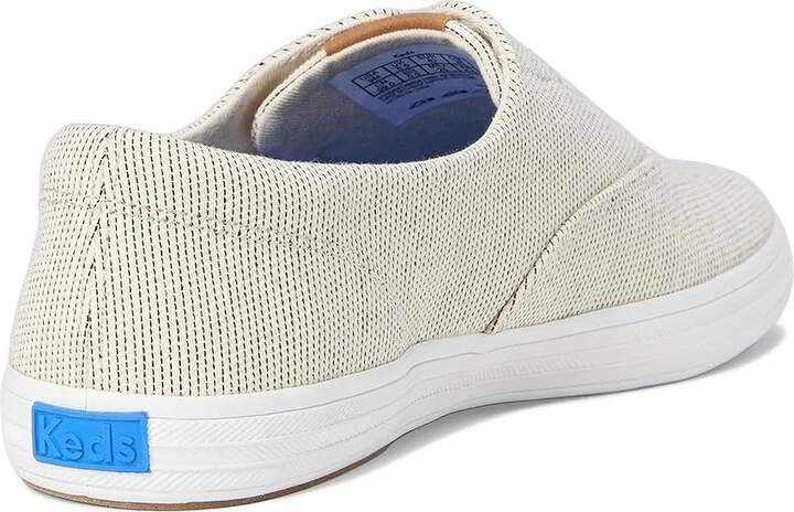 Keds Champion Round Toe Slip-On Women's Shoes Cream Seed Stripe : 7.5 B - Medium, Synthetic - Image 4