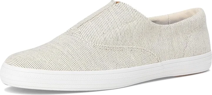 Keds Champion Round Toe Slip-On Women's Shoes Cream Seed Stripe : 7.5 B - Medium, Synthetic - Image 5