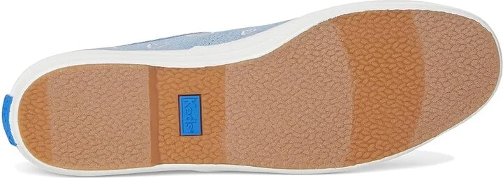 Keds Champion Seasonal Women's Shoes Blue/Pink Heart Denim : 5 B - Medium, Synthetic - Image 3