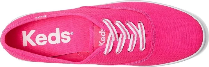 Keds Champion Seasonal Women's Shoes Raspberry Canvas : 9 B - Medium, Synthetic - Image 2
